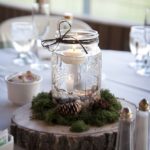 結婚資訊(32)  婚宴餐桌佈置︱玻璃瓶+蠟燭好夢幻！