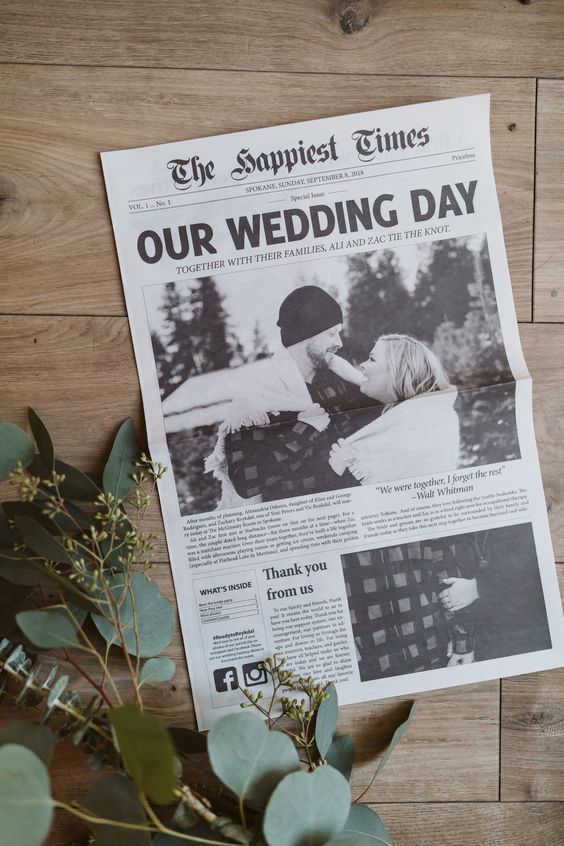 結婚資訊(67) 要登報紙公告天下︰我哋結婚啦！