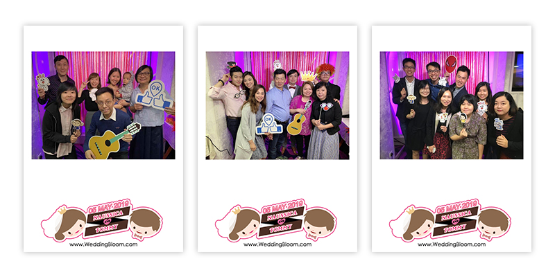 ♥Naussica & Tommy♥ WEDDING PHOTOBOOTH @ 彩晶軒 Colour Crystal Restaurant