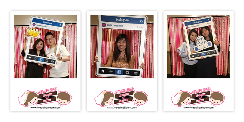 ♥Karen & Steve♥ WEDDING PHOTOBOOTH @ 香港朗廷酒店The Langham